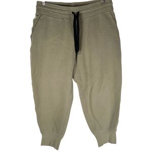 Public Rec Khaki Luxe Fleece Yoga Loungewear Jogger Pants Women’s Size 32x24